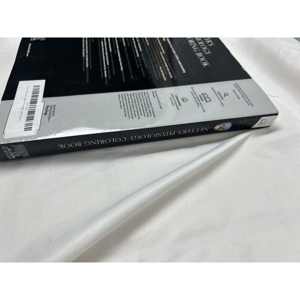 Netter’s Physiology Coloring Book Mulroney Myers 1st Ed 2021 Paperback - Picture 3 of 5